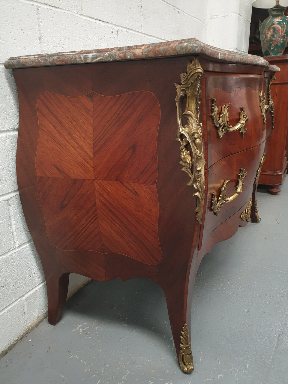 19th Century French Louis XV Style Commode With Marble Top | Antique & Vintage | Moonee Ponds Antiques | Australia Wide Delivery