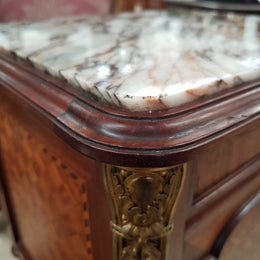 French Louis XVI Style Single Bedside Cabinet