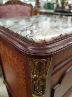 French Louis XVI Style Single Bedside Cabinet | Antique & Vintage | Moonee Ponds Antiques | Australia Wide Delivery