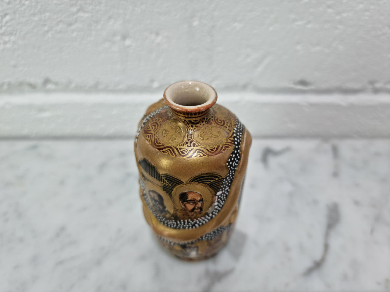 Antique Japanese Mini Satsuma Vase | Antique & Vintage | Moonee Ponds Antiques | Australia Wide Delivery