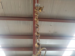 French Bronze & Crystal Six Candle Light Chandelier | Antique & Vintage | Moonee Ponds Antiques | Australia Wide Delivery