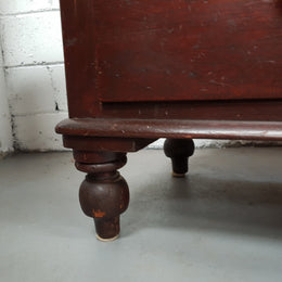 Victorian Cedar Chest Of Five Drawers