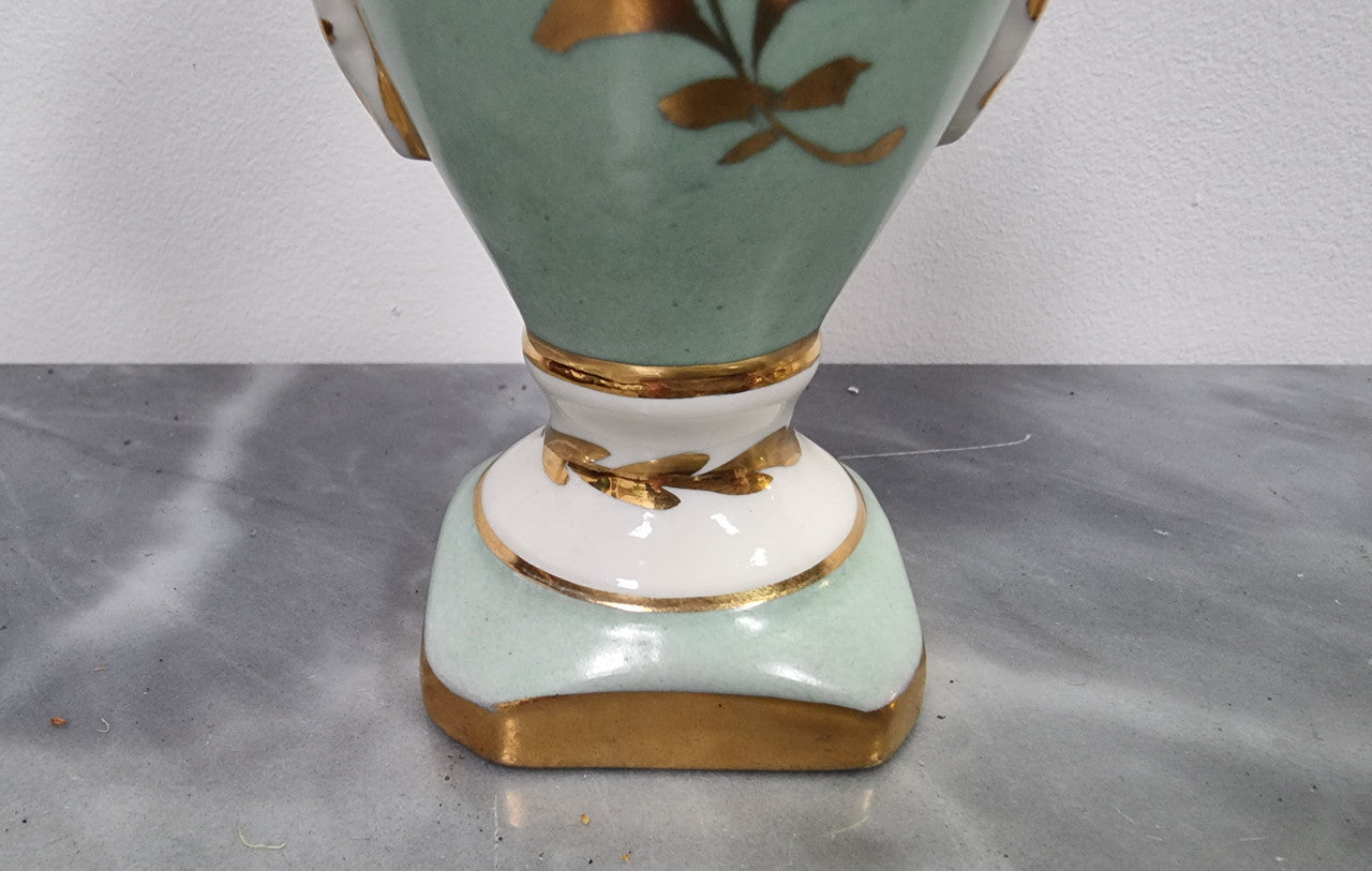 Two handled Limoge Style Small Vase | Antique & Vintage | Moonee Ponds Antiques | Australia Wide Delivery