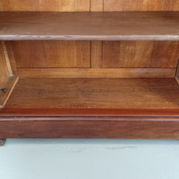 Louis Phillipe Mahogany French Open Bookcase