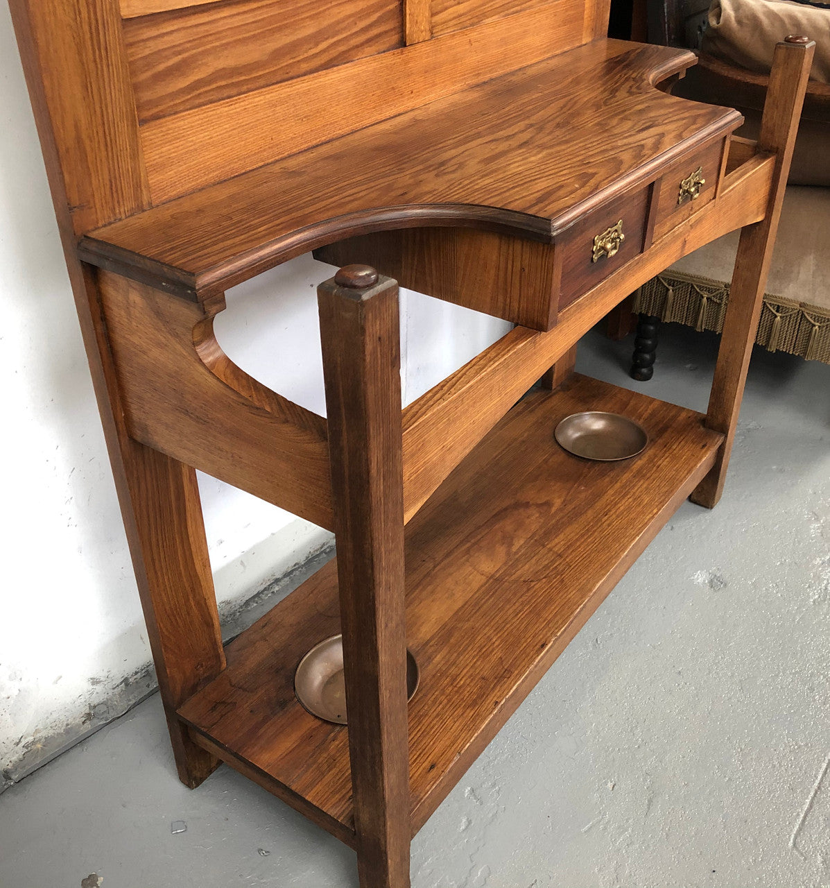 Fabulous Arts and Crafts Hall stand | Antique & Vintage | Moonee Ponds Antiques | Australia Wide Delivery