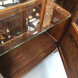 Superb French Oak Vitrine