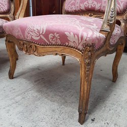 Pair Of French Louis XV Style Fauteuil | Antique & Vintage | Moonee Ponds Antiques | Australia Wide Delivery