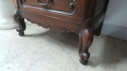 Lovely Petite French Oak Carved Chest Of Drawers | Antique & Vintage | Moonee Ponds Antiques | Australia Wide Delivery
