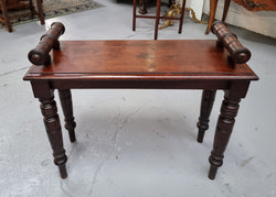 Lovely Edwardian Mahogany Stool-Piano Stool | Antique & Vintage | Moonee Ponds Antiques | Australia Wide Delivery