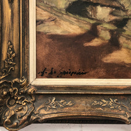 Beautiful French oil painting