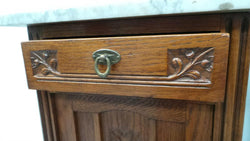 French Arts And Crafts Oak Bedside Cabinets | Antique & Vintage | Moonee Ponds Antiques | Australia Wide Delivery