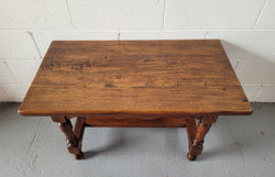 Small French Oak Rustic Coffee Table | Antique & Vintage | Moonee Ponds Antiques | Australia Wide Delivery