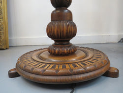 French Oak and Cherrywood Standard Lamp | Antique & Vintage | Moonee Ponds Antiques | Australia Wide Delivery