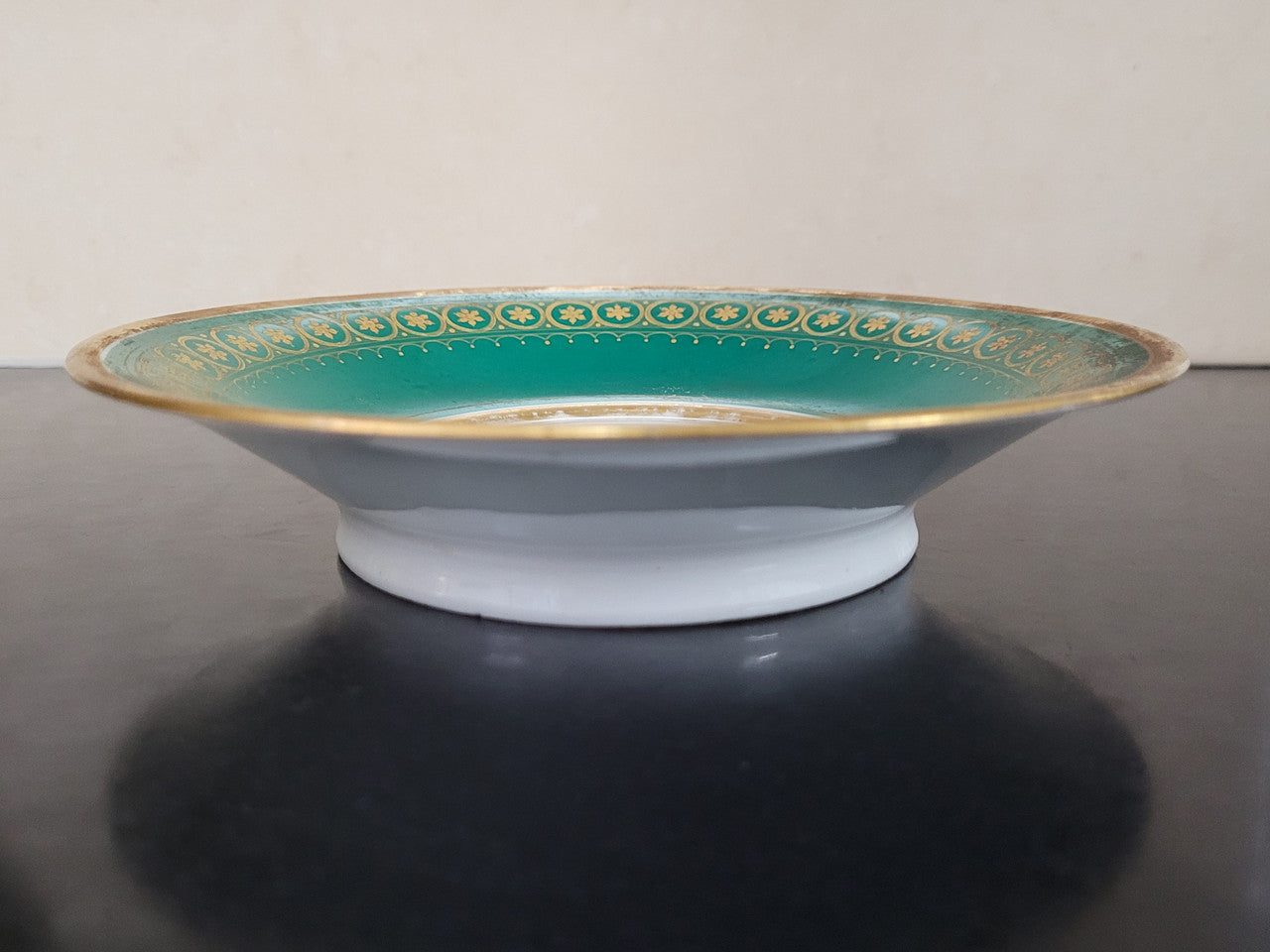 “Old Paris Porcelain” Large Cup & Saucer with Hand Painted River Landscape | Antique & Vintage | Moonee Ponds Antiques | Australia Wide Delivery