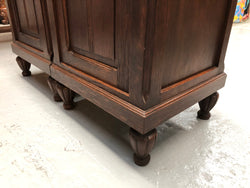 Pair Of French Art Deco Oak Bedside Cabinets | Antique & Vintage | Moonee Ponds Antiques | Australia Wide Delivery