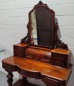 Beautiful Flame Mahogany Victorian Duchess Dressing Table | Antique & Vintage | Moonee Ponds Antiques | Australia Wide Delivery