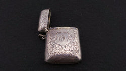 Antique Silver Vesta Case | Antique & Vintage | Moonee Ponds Antiques | Australia Wide Delivery