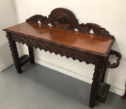 Superb 19th Century Gothic Style Hall-Console Table | Antique & Vintage | Moonee Ponds Antiques | Australia Wide Delivery