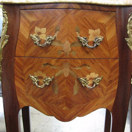 Matched Pair Of French Bedsides-1