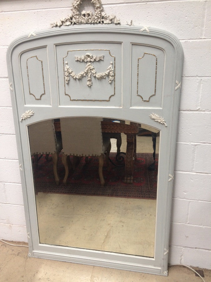 Antique French Painted Mirror