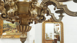 French 19th Century Napoleon III Bronze Chandelier | Antique & Vintage | Moonee Ponds Antiques | Australia Wide Delivery