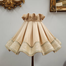 Vintage Ballerina standard lampshade. In original condition with some small marks to fabric.