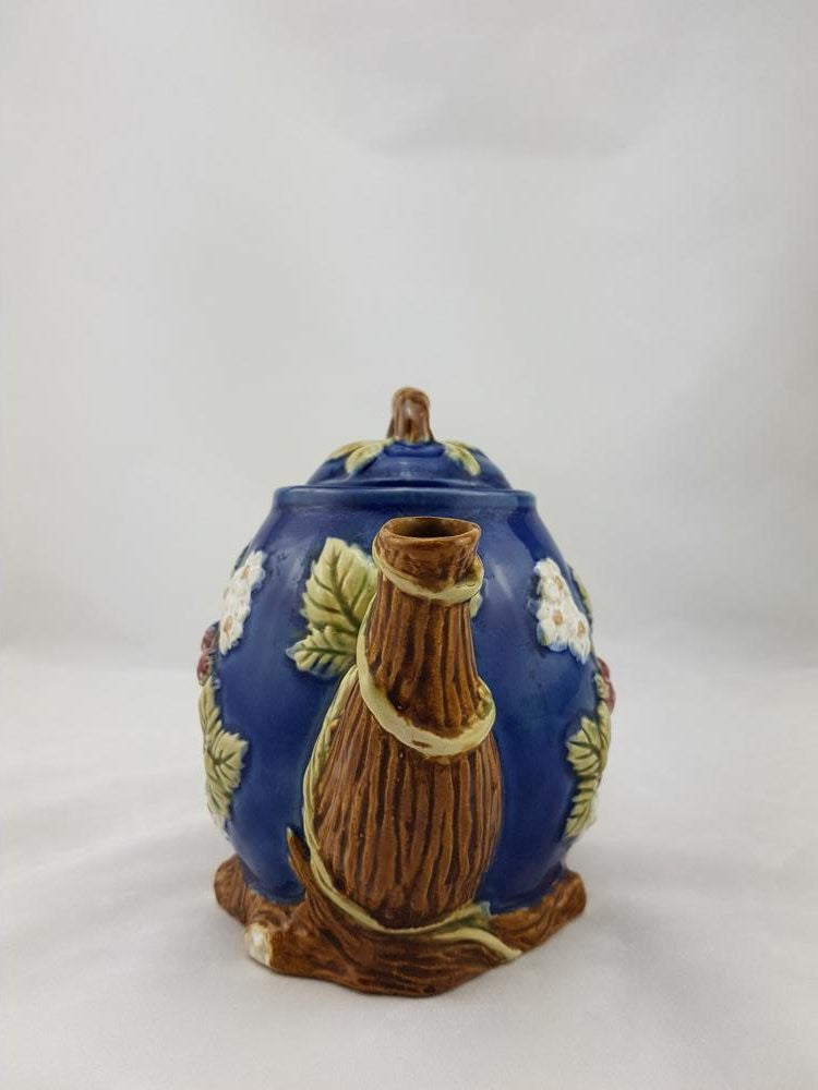 Victorian Majolica Teapot