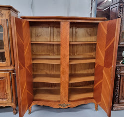 Charming French Louis XV Style Marquetry Inlaid Two Door Armoire | Antique & Vintage | Moonee Ponds Antiques | Australia Wide Delivery