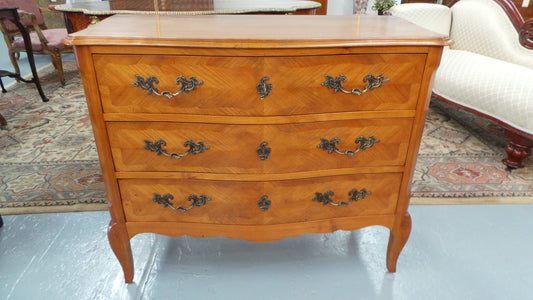 French Louis XV Style Cherrywood Commode