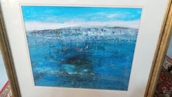 Stanley Churchus Oil Painting Titled "Portsea" | Antique & Vintage | Moonee Ponds Antiques | Australia Wide Delivery