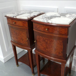 Pair Of French Louis XVI Style Bedsides