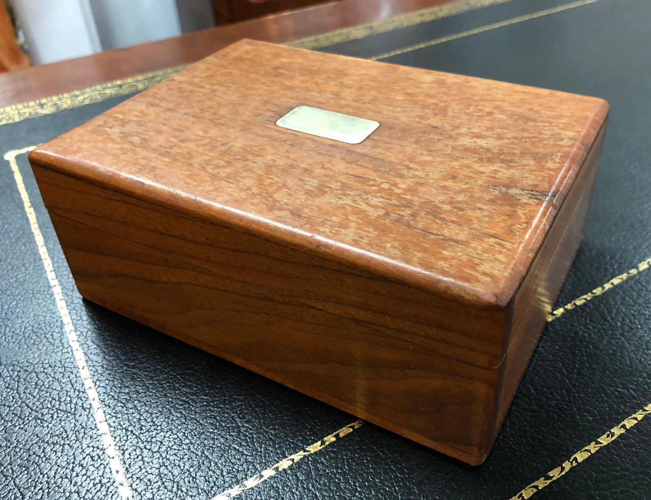 Vintage Playing Cards Wooden Box