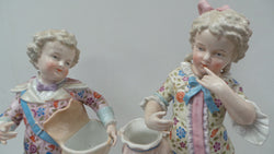 Beautiful Pair Of Large Sitzendorf Figurines | Antique & Vintage | Moonee Ponds Antiques | Australia Wide Delivery