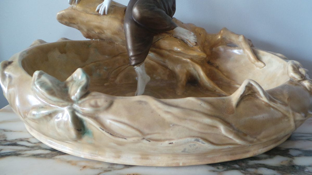 Amphora Lady Bowl | Antique & Vintage | Moonee Ponds Antiques | Australia Wide Delivery