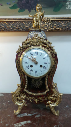 French Louis XV Style Bracket Clock | Antique & Vintage | Moonee Ponds Antiques | Australia Wide Delivery