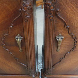 Pair of Art Deco Bedside Cabinets-3