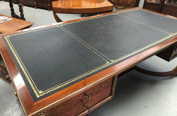 An Impressive French Deco Empire Mahogany Desk | Antique & Vintage | Moonee Ponds Antiques | Australia Wide Delivery