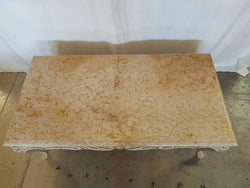 French Painted Marble Top Coffee Table | Antique & Vintage | Moonee Ponds Antiques | Australia Wide Delivery