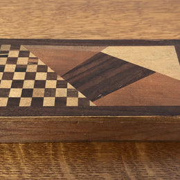 Vintage Parquetry Wooden Box