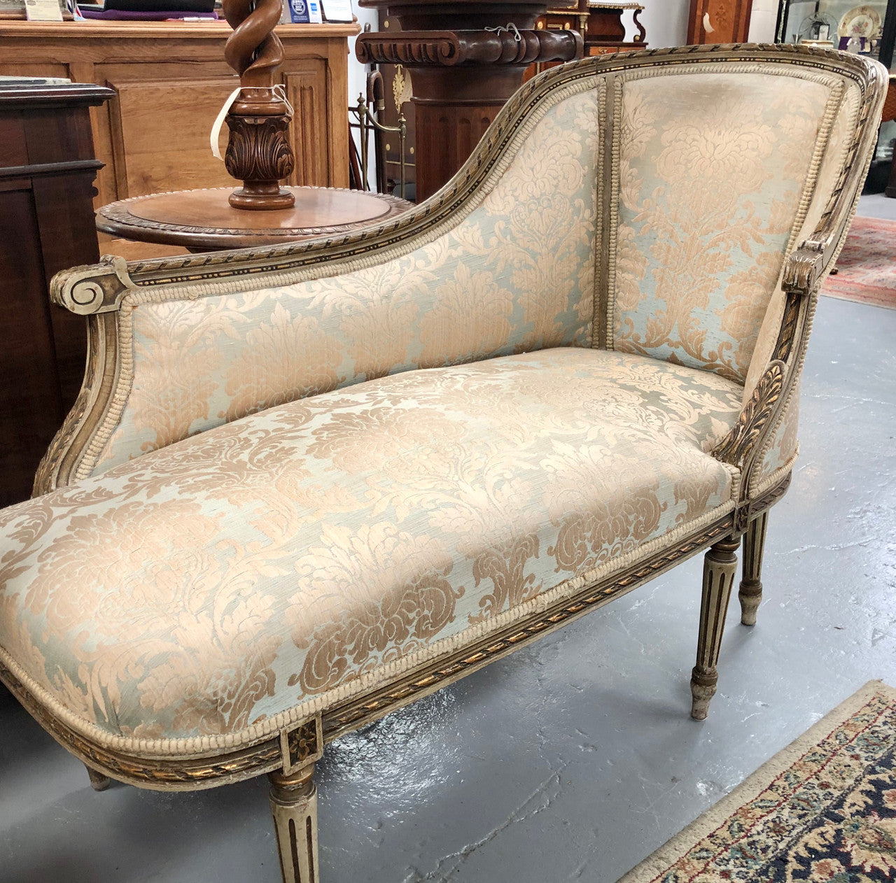 A beautiful French upholstered Settee