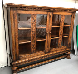 Two Door Bookcase Sourced From France | Antique & Vintage | Moonee Ponds Antiques | Australia Wide Delivery