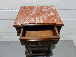 French Walnut Henry 2nd Style Single Side Cabinet | Antique & Vintage | Moonee Ponds Antiques | Australia Wide Delivery