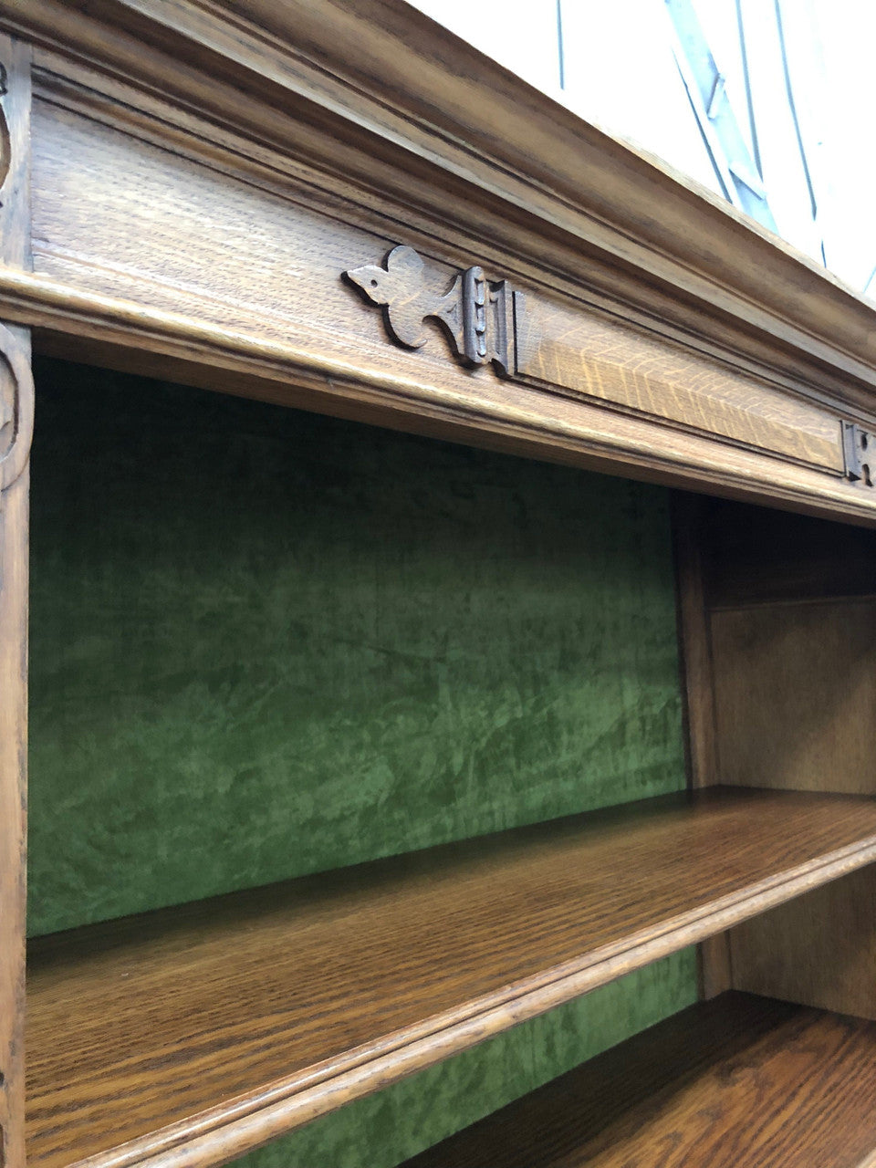 Delightful French Oak Open Shelf Bookcase | Antique & Vintage | Moonee Ponds Antiques | Australia Wide Delivery