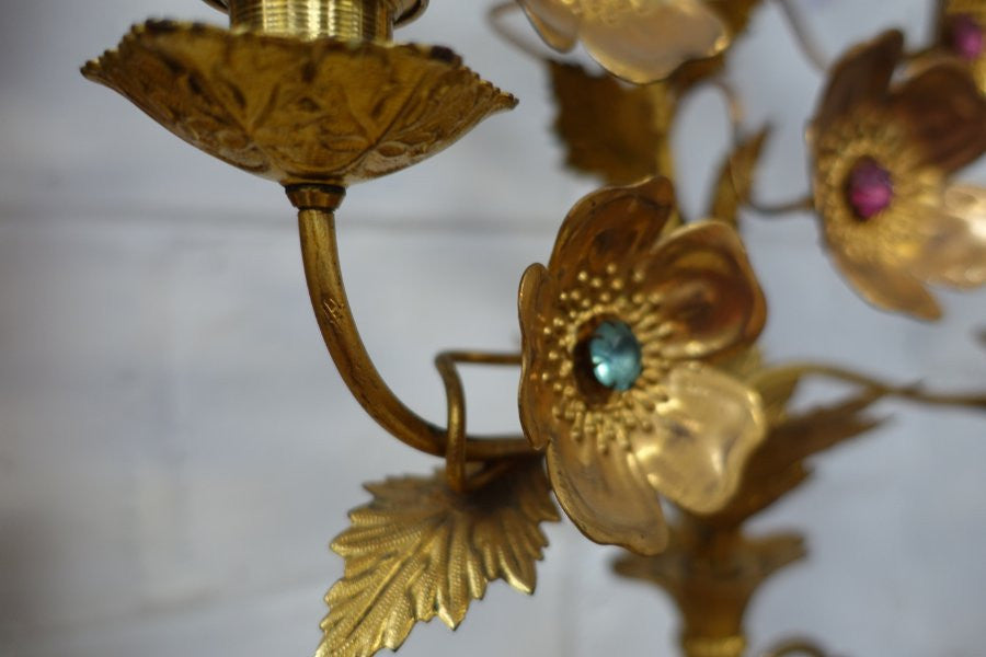 Antique French Gilt Brass Candelabra | Antique & Vintage | Moonee Ponds Antiques | Australia Wide Delivery