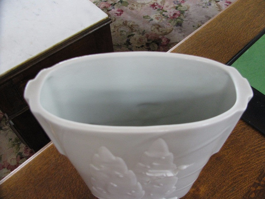Art Deco White Glaze Vase | Antique & Vintage | Moonee Ponds Antiques | Australia Wide Delivery