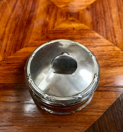 Vintage Round Metal Stud Box | Antique & Vintage | Moonee Ponds Antiques | Australia Wide Delivery