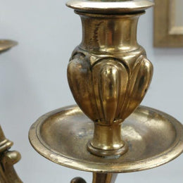 Antique French Gilt Bronze Candelabra