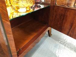 Louis XV Style Kingwood Vitrine With Marble Top | Antique & Vintage | Moonee Ponds Antiques | Australia Wide Delivery