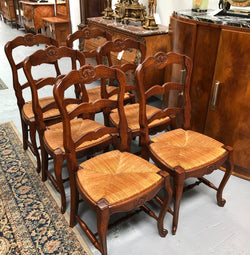 Set Of 6 French Dining Chairs | Antique & Vintage | Moonee Ponds Antiques | Australia Wide Delivery