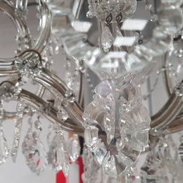 Fine French Parisian Crystal Chandelier